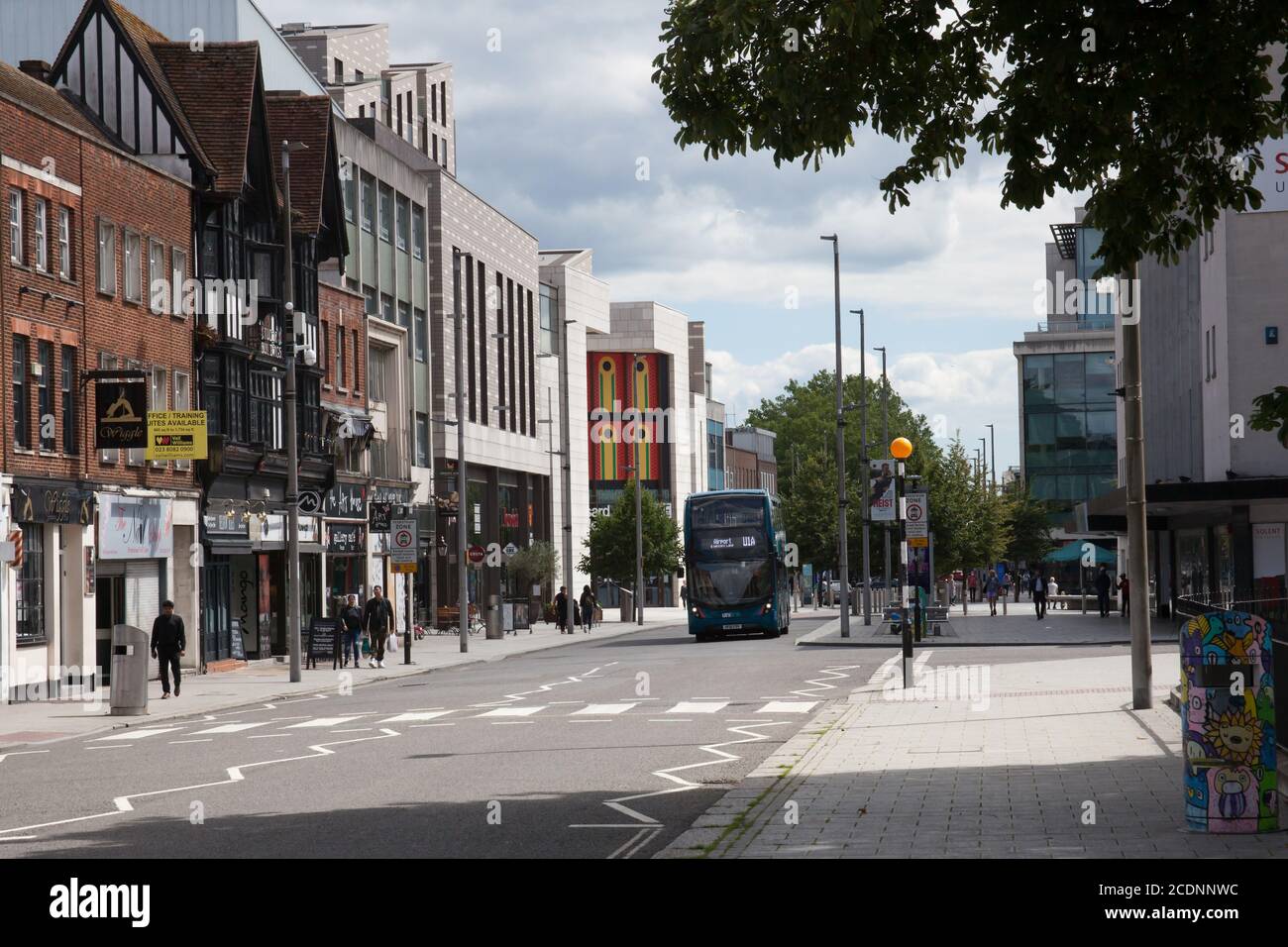 Views of Above Bar Street in Southampton, Hampshire in the UK, taken on the 10th July 2020 Stock Photo