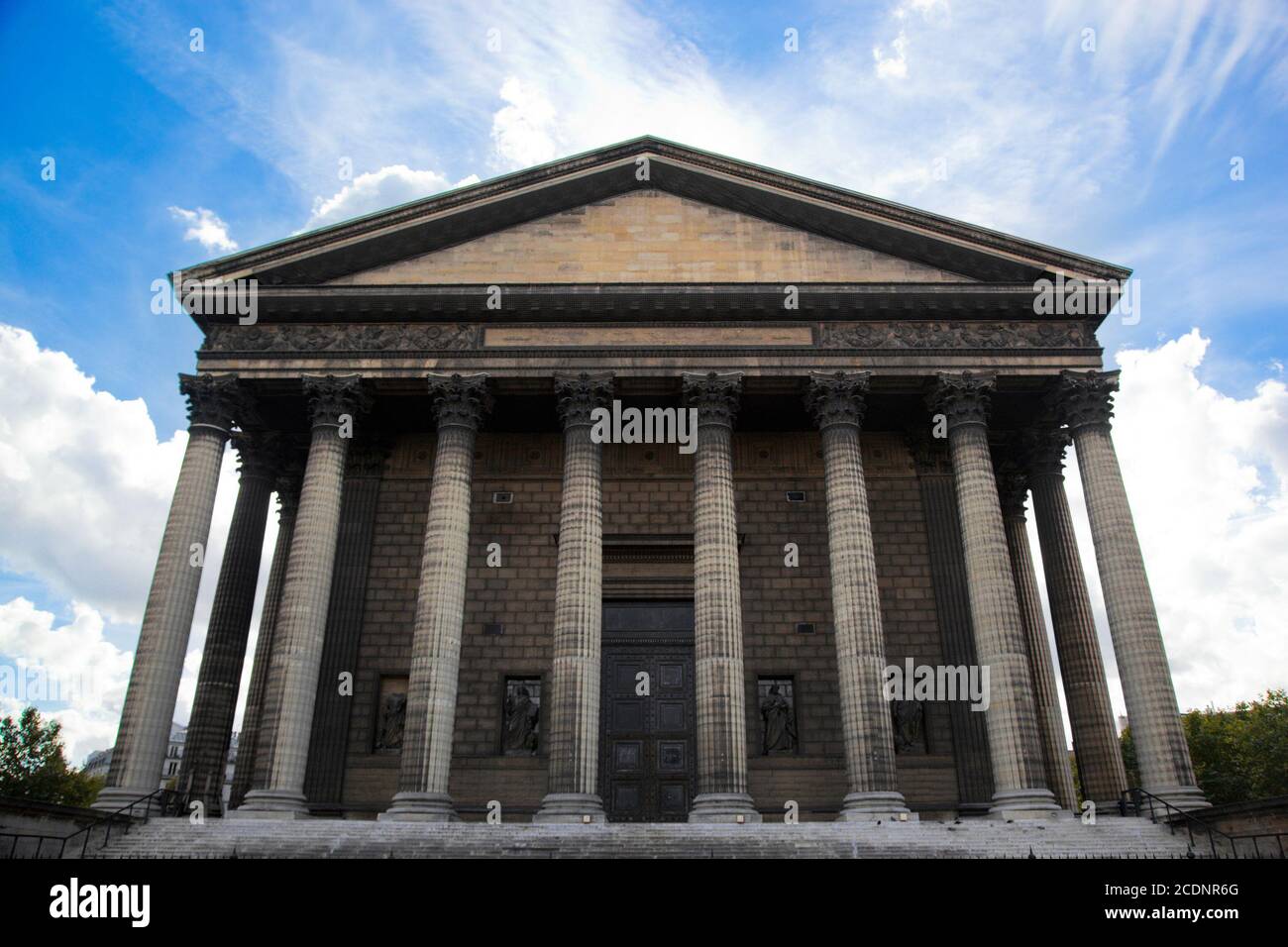 La Madeleine church, Paris, France. Stock Photo