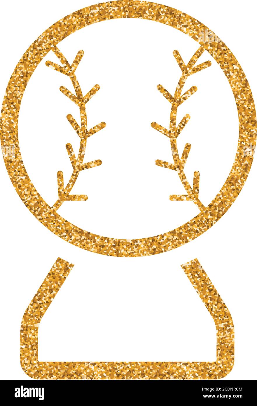Glitter ball trophy Stock Vector Images - Alamy