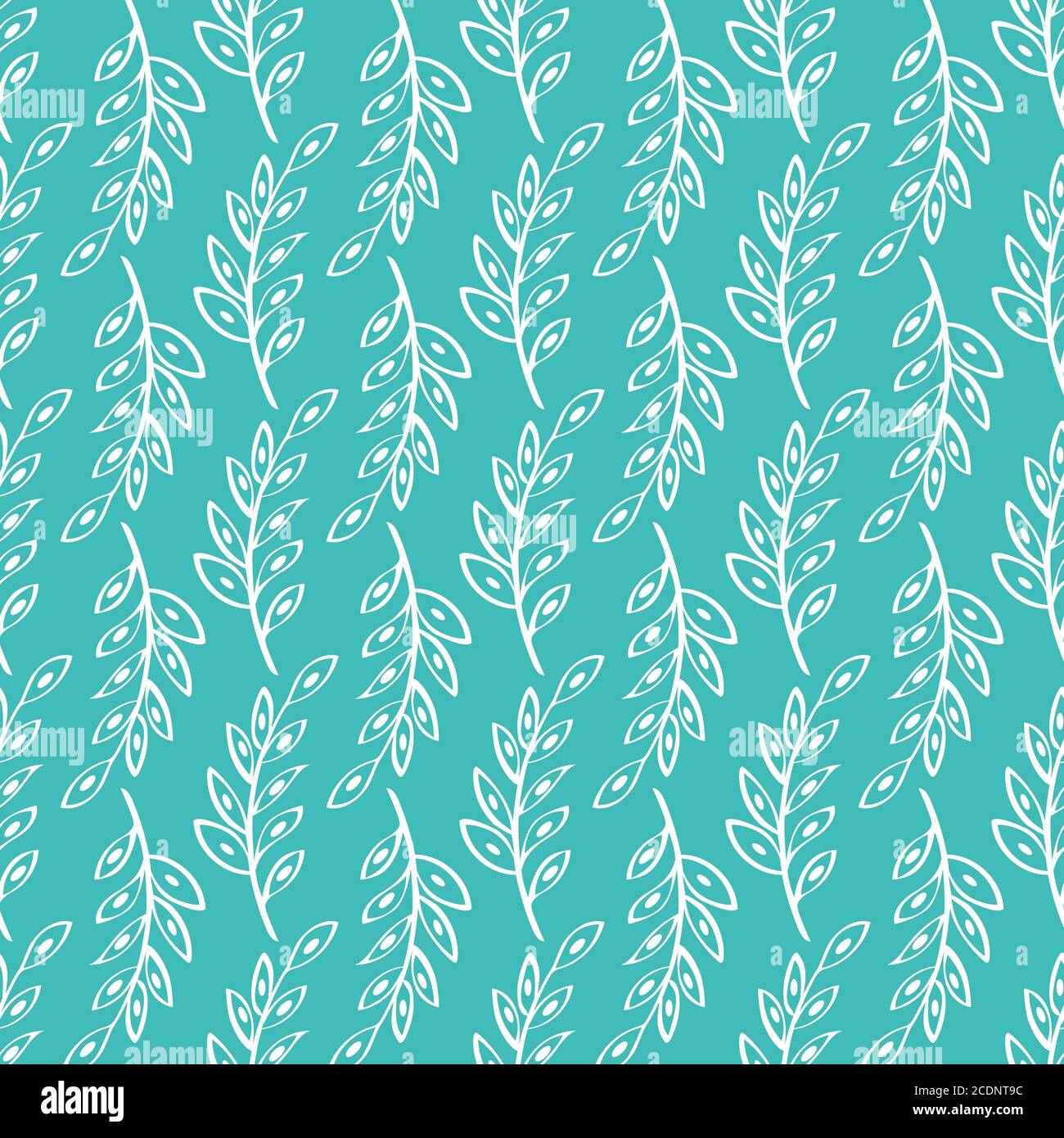 Branch plants vintage seamless pattern Stock Photo - Alamy