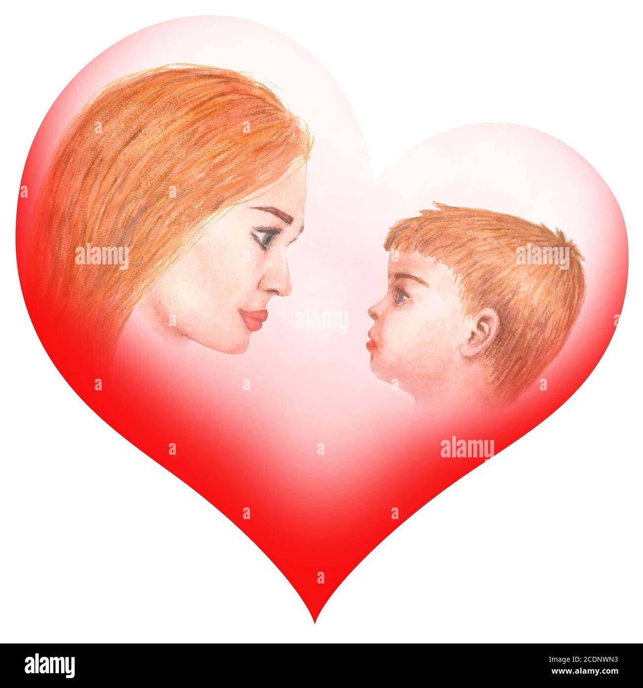 Heart Shaped Template Print from c8.alamy.com