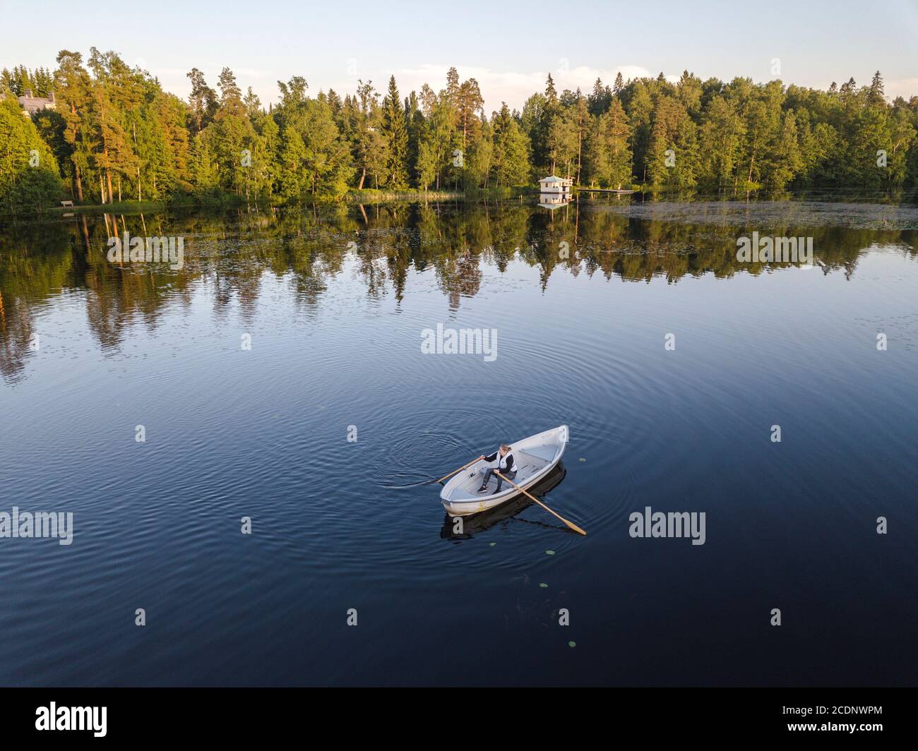 Finnish landscape Stock Photo