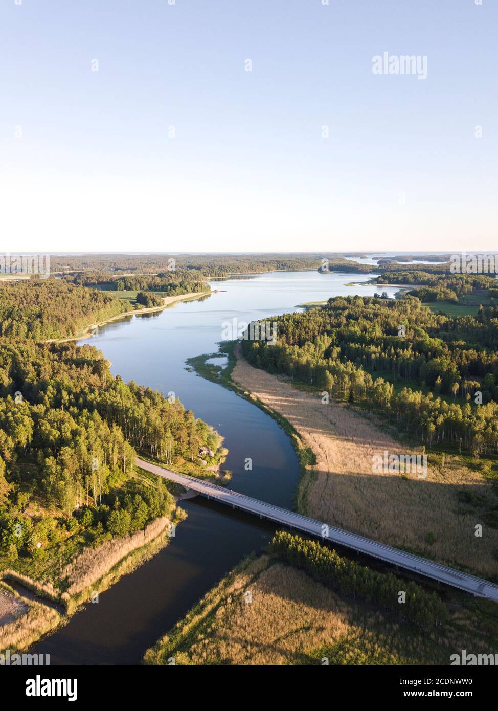 Finnish landscape Stock Photo