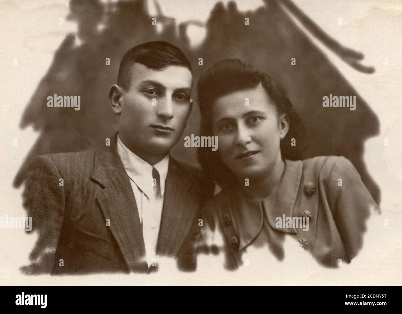 Antique wedding portrait hi-res stock photography and images - Alamy