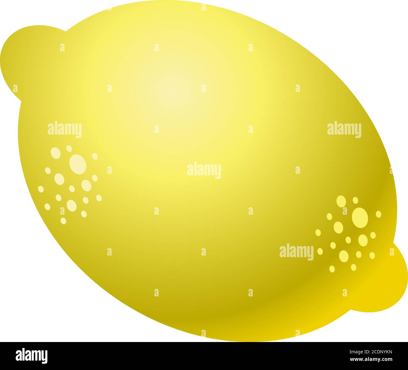 lemon. Healthy eating. Exotic tropical fruit. Vector illustration ...