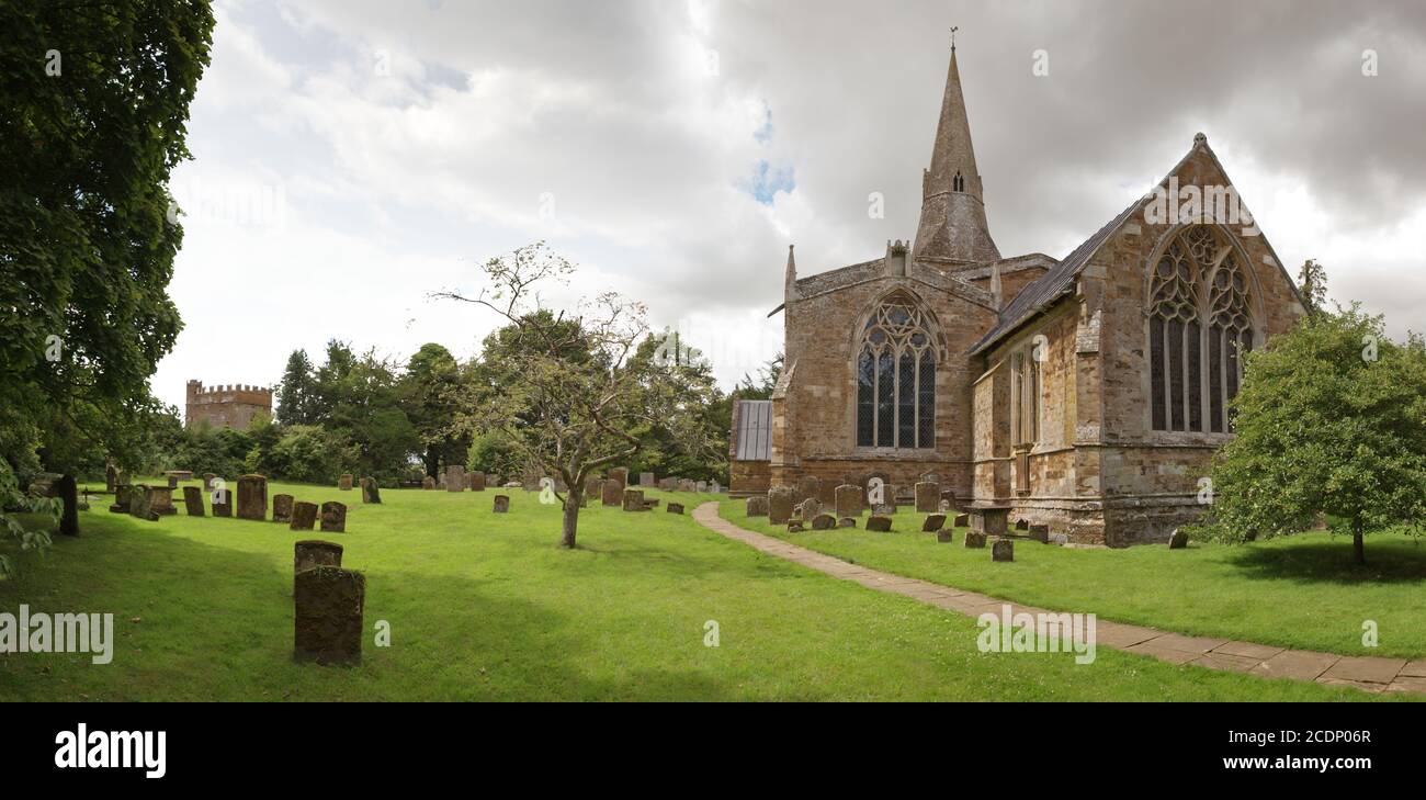 Church of Saint Mary the Virgin a parish church in Broughton right next