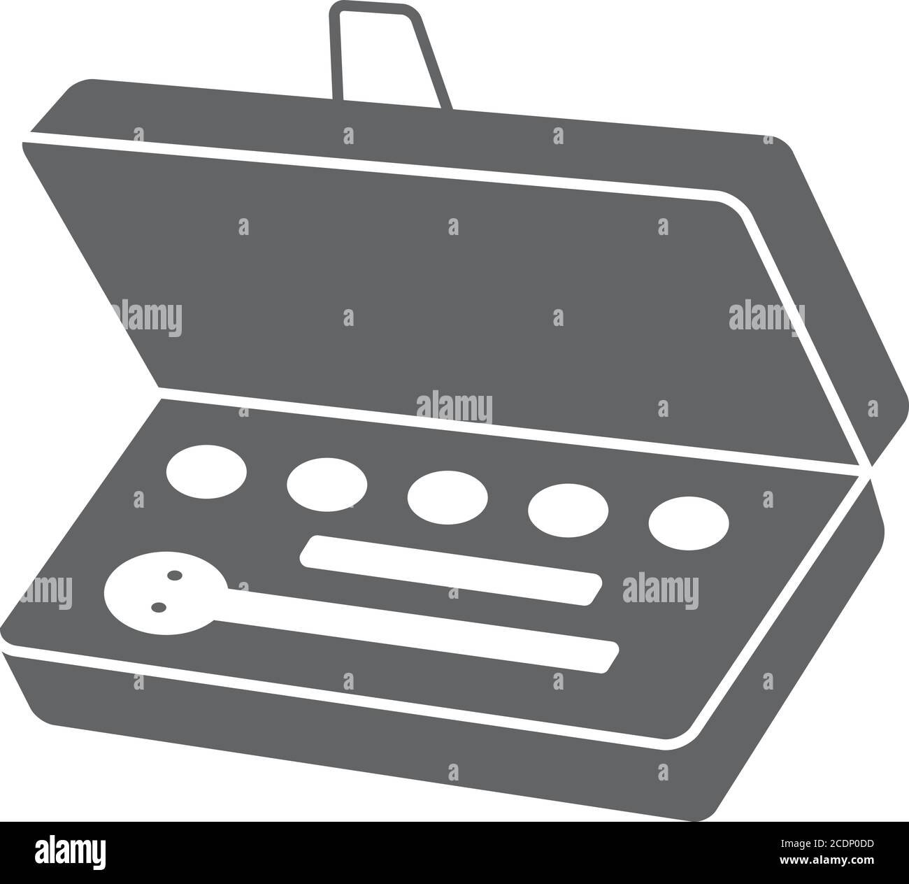 Socket wrench icons in black and white. Automotive vehicle maintenance