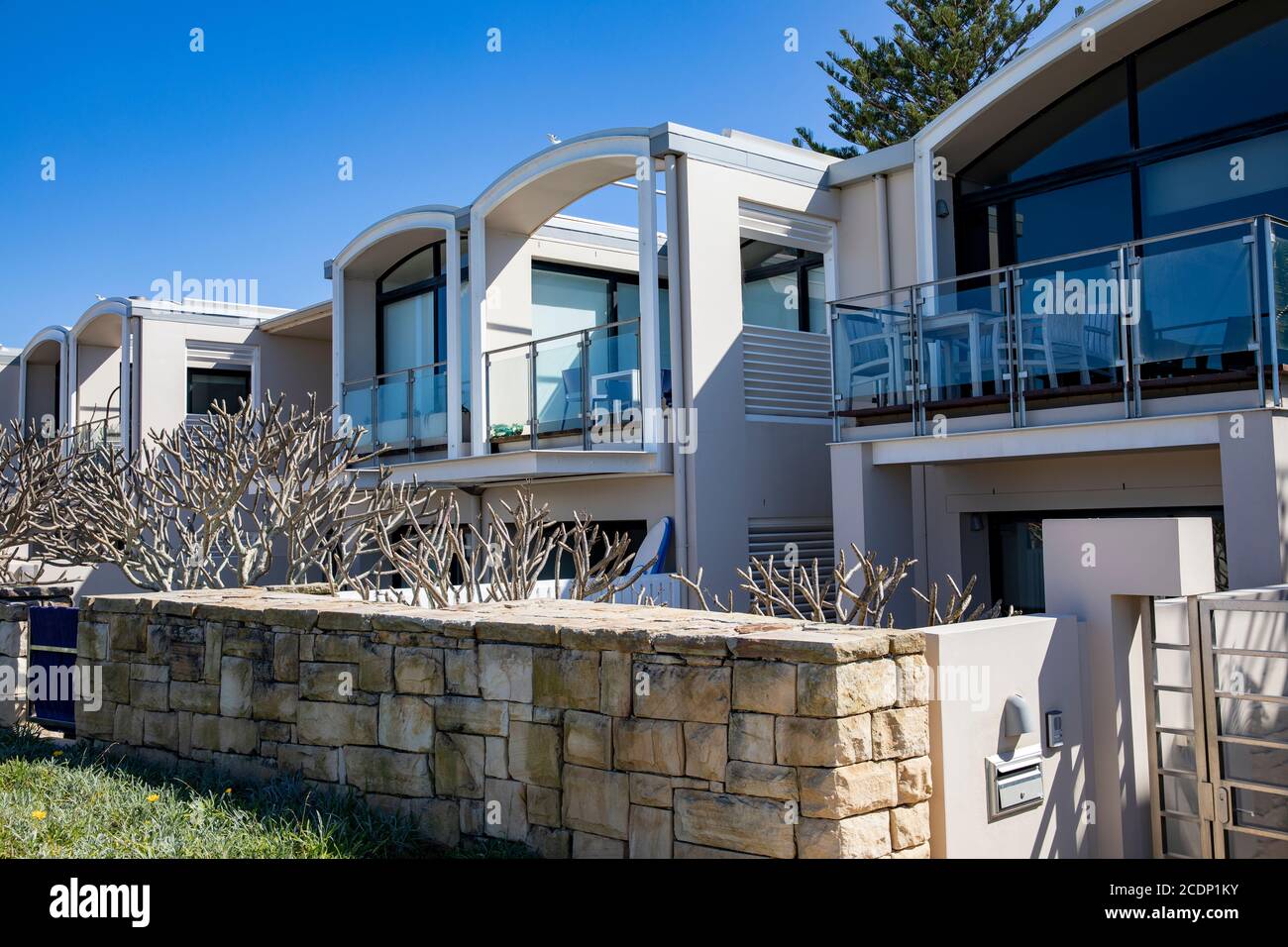Townhouses and apartments, the Rockpool Mona Vale designed by architect