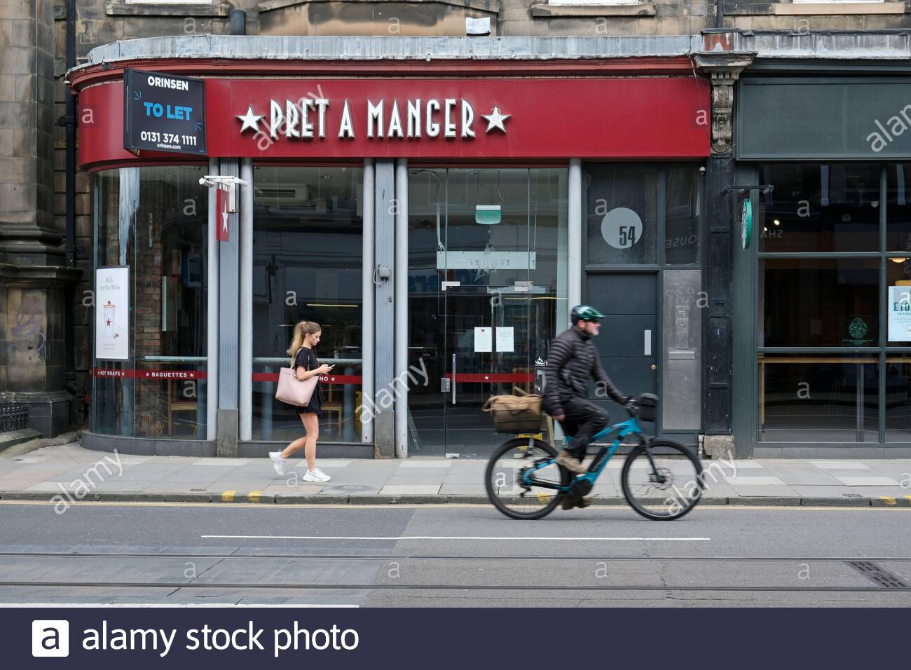 Edinburgh, Scotland, UK. 29th Aug 2020. Following on from the Coronavirus Pandemic Pret A Manger have announced that they will be closing their city centre branch in Shandwick Place due to business losses, restructuring and a lack of customer footfall. Shandwick Place branch shown here. Credit: Craig Brown/Alamy Live News Stock Photo