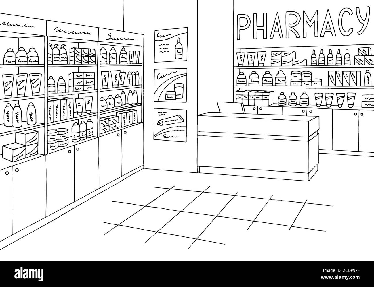 the pharmacy