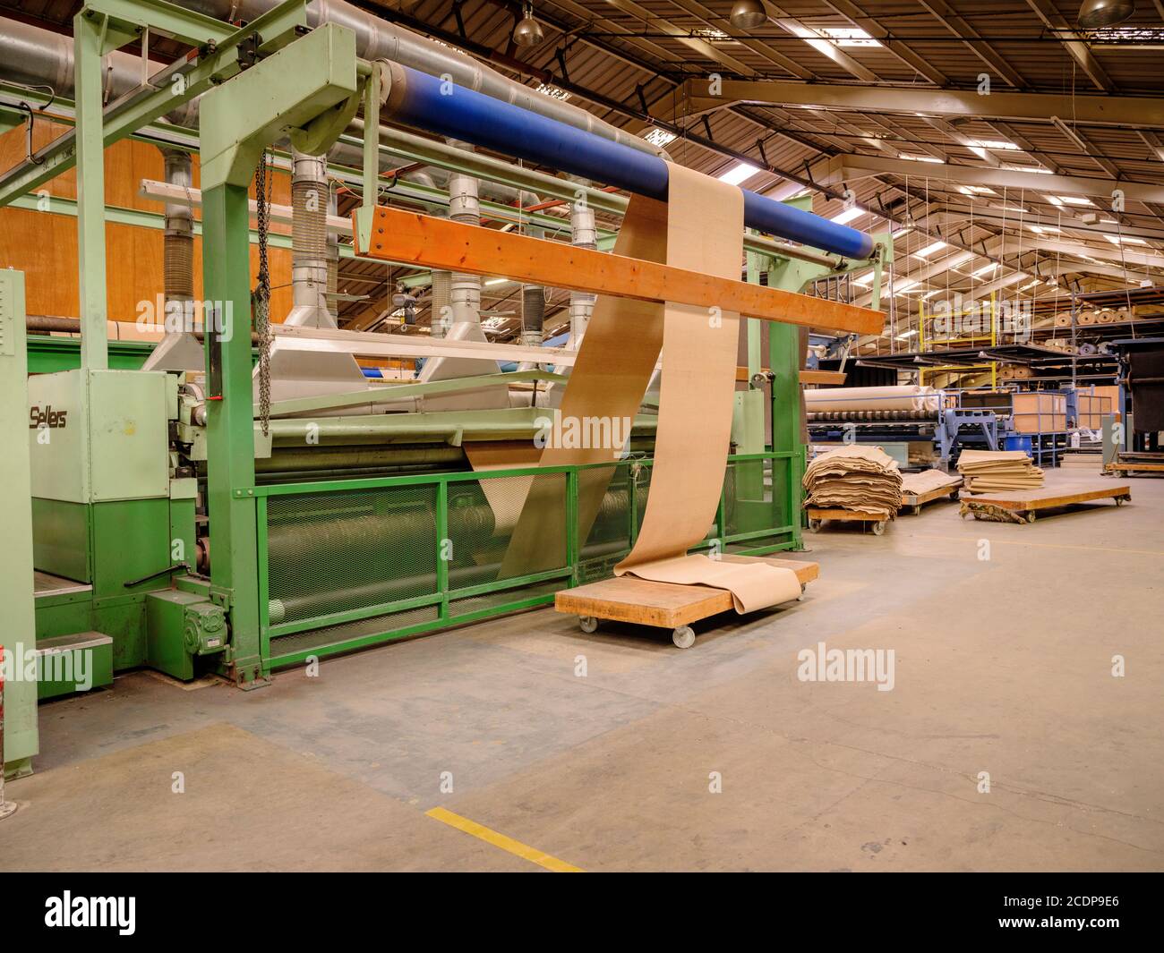 Axminster carpet factory interior photographed in 2018 Stock Photo Alamy
