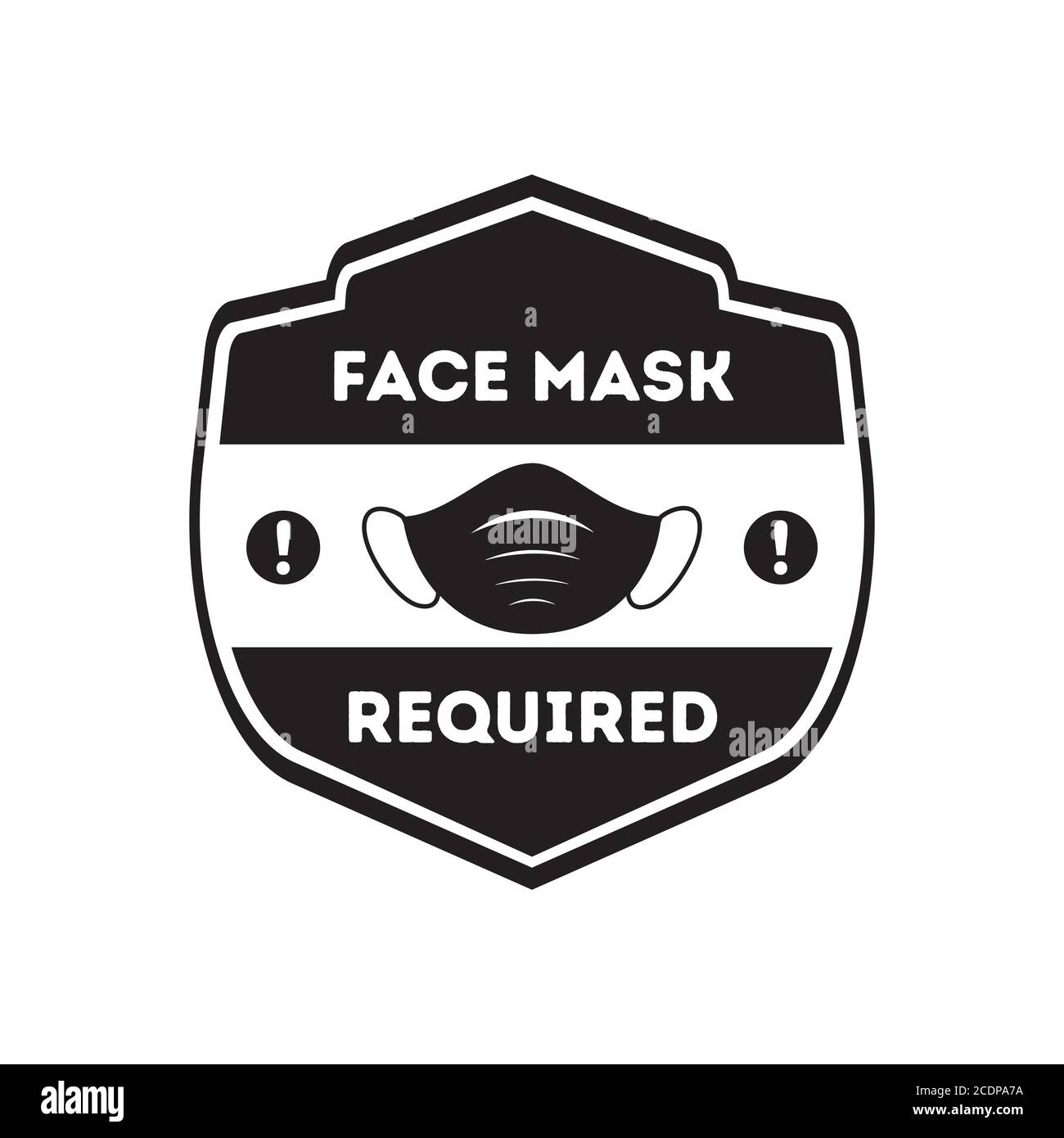 Face Mask Required Sign Premises Sign Notice For Safety Do Not Enter Without Face Covering Coronavirus Protection New Normal Notice Boards Stop Stock Vector Image Art Alamy