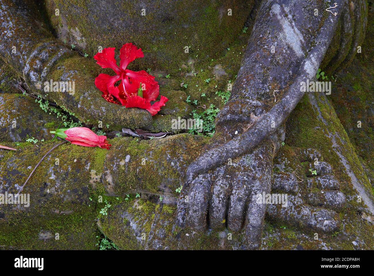 Indonesia, Bali, Garden statues at hotel Stock Photo Alamy