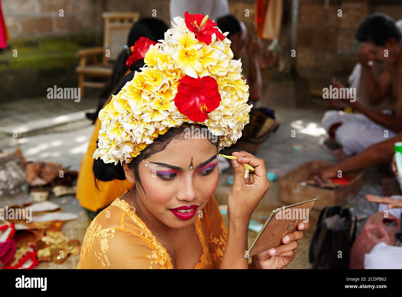 Indonesia, Bali, Legong dancer Stock Photo - Alamy