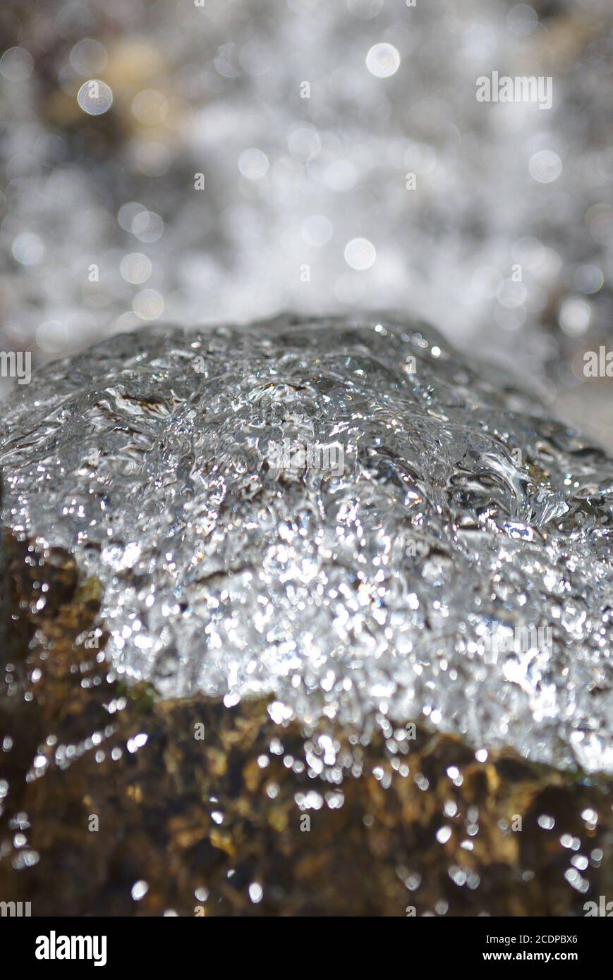 Nahaufnahme eines Wasserfalls 4 Stock Photo