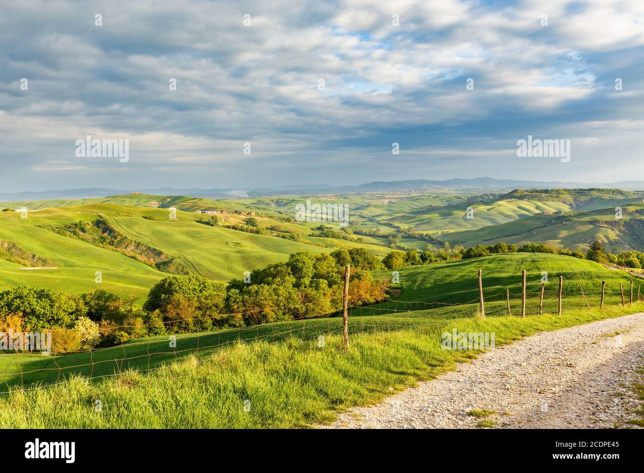 Rolling countryside views in italy hi-res stock photography and images ...