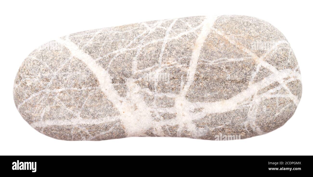 stone on white Stock Photo