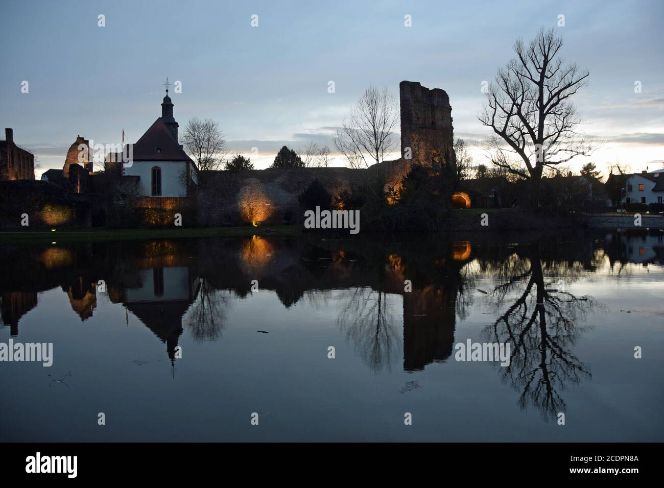 Hayn Castle in Dreieichenhain Stock Photo Alamy