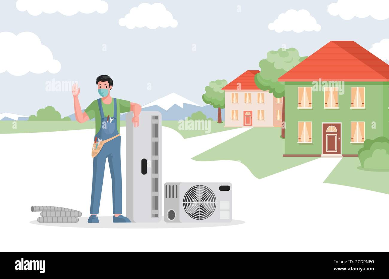 Air conditioners air conditioner Stock Vector Images - Alamy