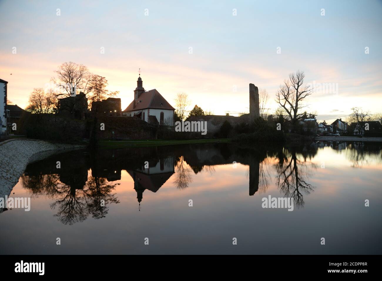 Hayn Castle , Dreieichenhain Stock Photo Alamy