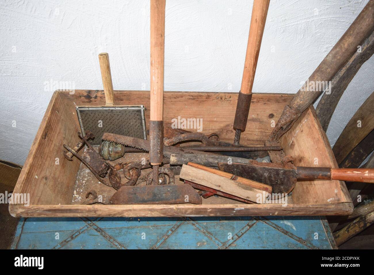 Stained glass hand tools Stock Photo Alamy