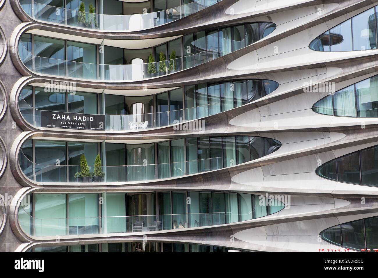 Zaha Hadid Condos, Chelsea, New York Stock Photo Alamy
