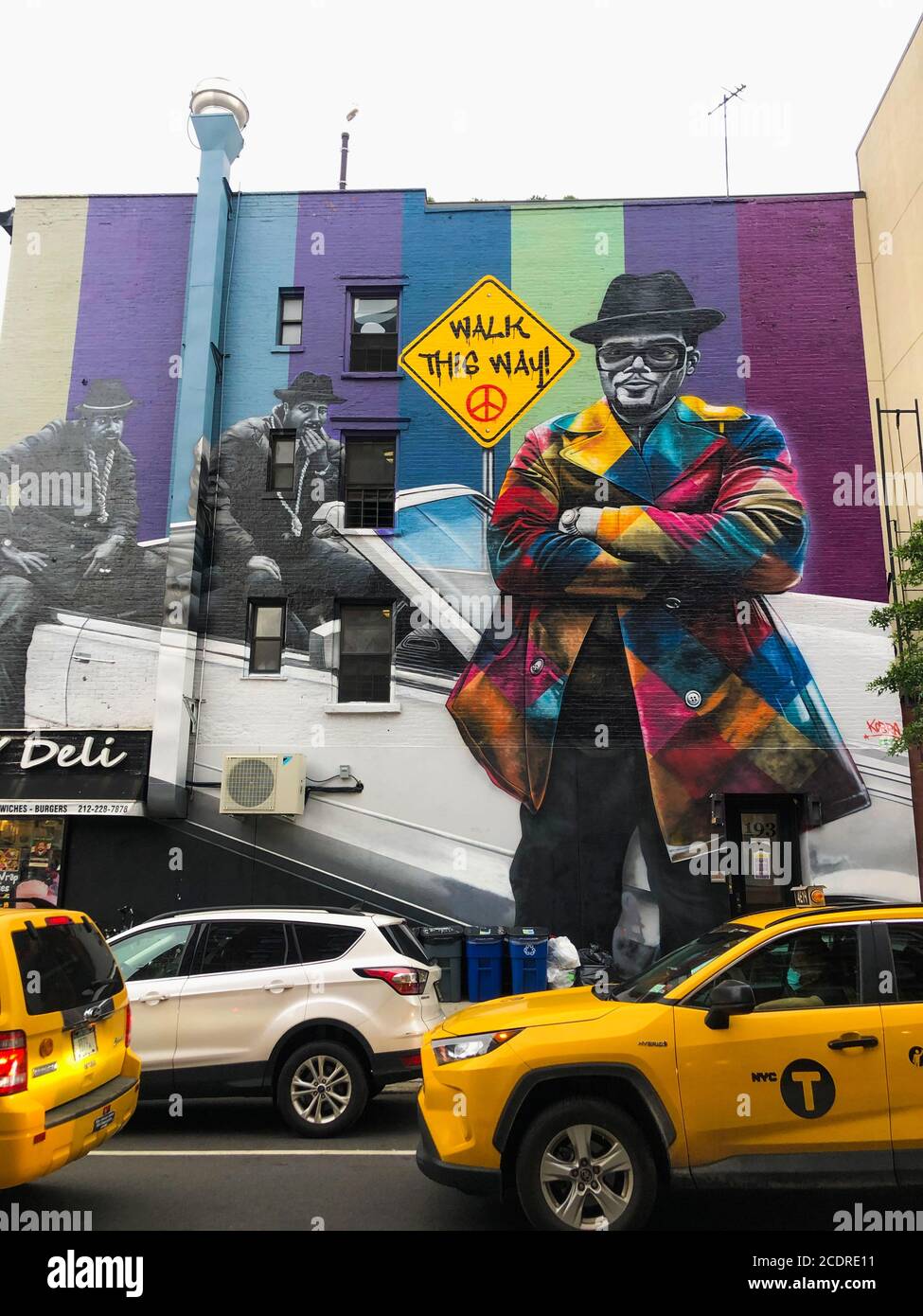 New York, United States. 28th Aug, 2020. A mural of the Queens, New