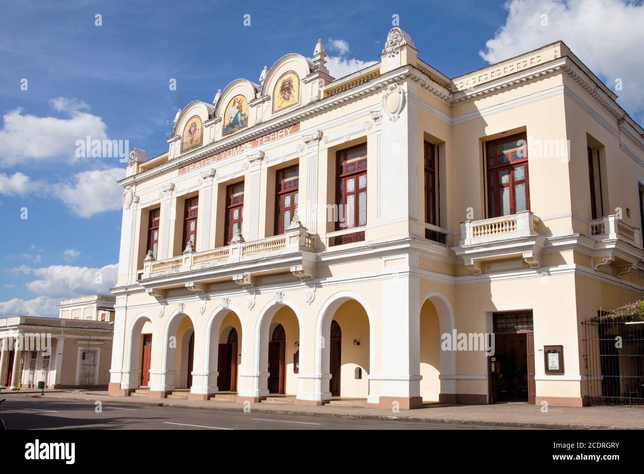 The Tomas Terry Theater in Cienfuegos (UNESCO World Heritage Centre), Cuba. Stock Photo