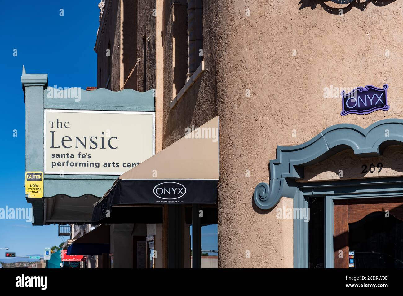 the-lensic-santa-fe-performing-arts-center-sign-in-santa-fe-new-mexico