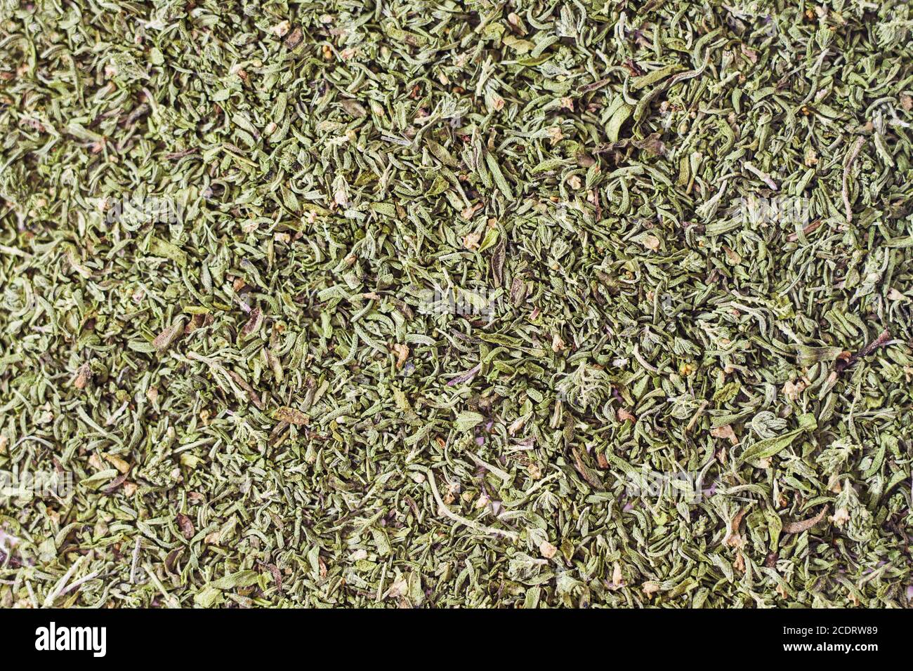 Dried savory for background Stock Photo - Alamy