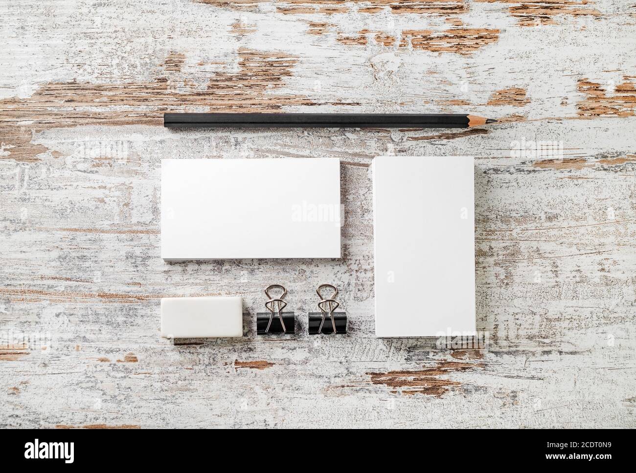 Blank stationery template Stock Photo - Alamy