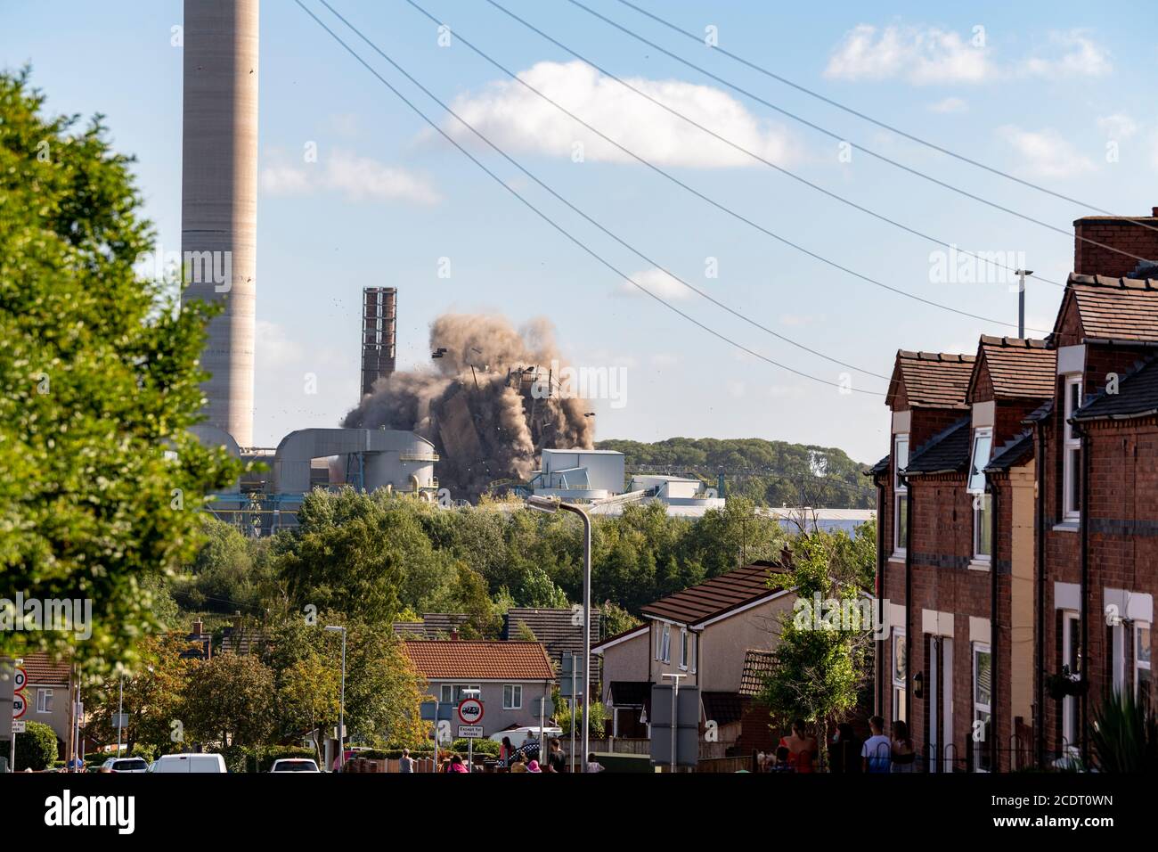 Demolition Old Power Station High Resolution Stock Photography And Images Alamy
