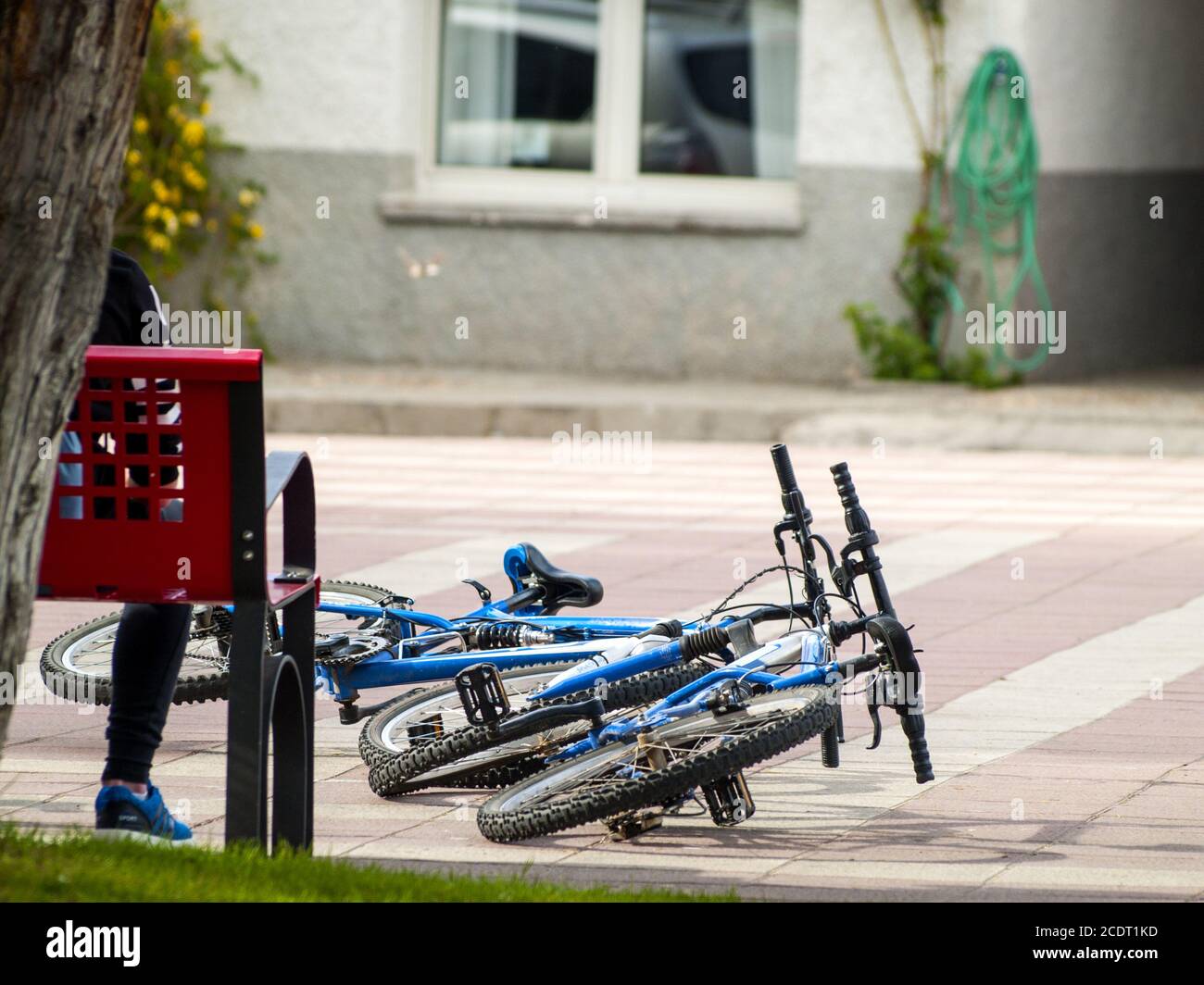 slipping forward on bike seat