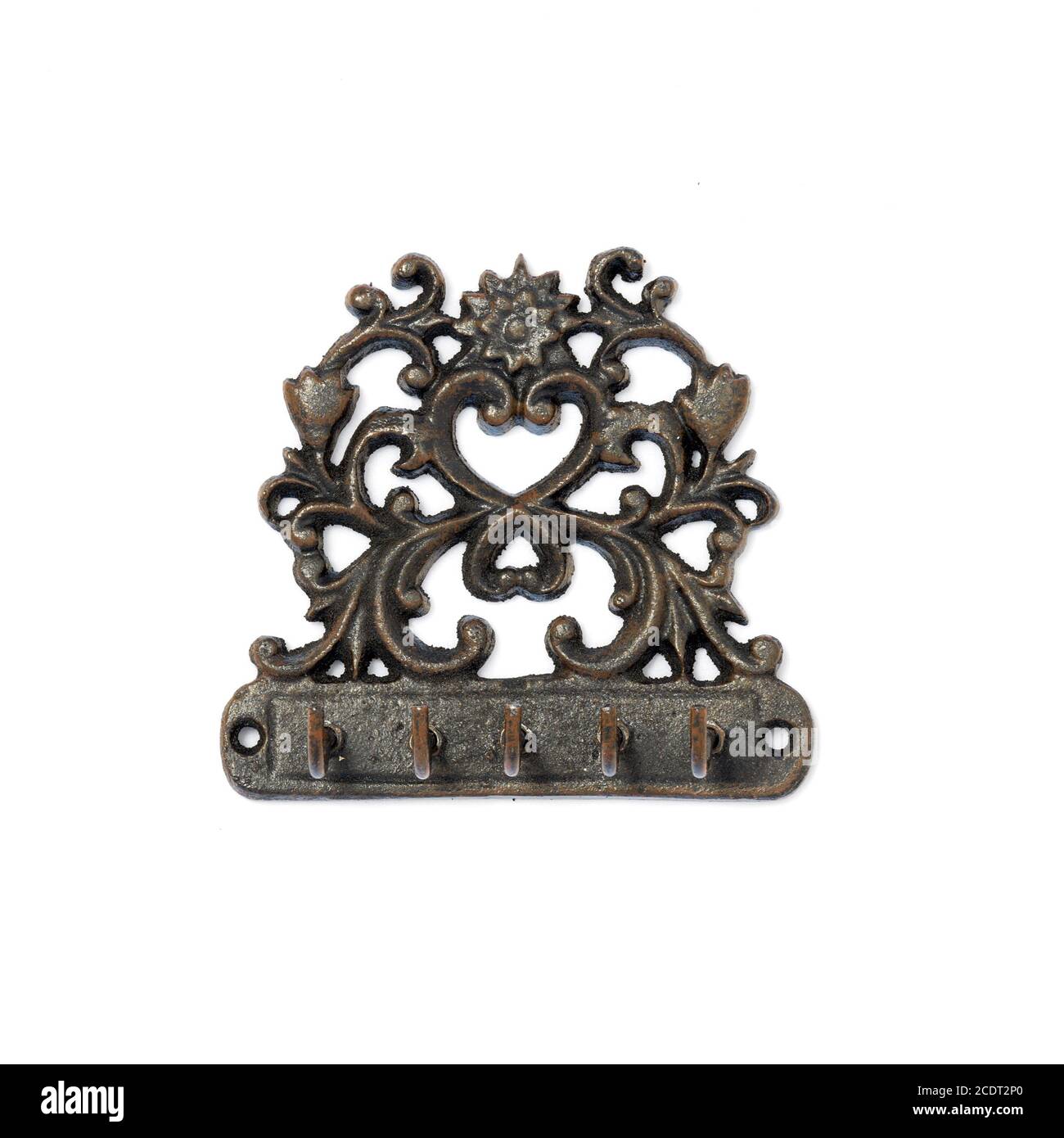 Antique metal hanger Stock Photo Alamy