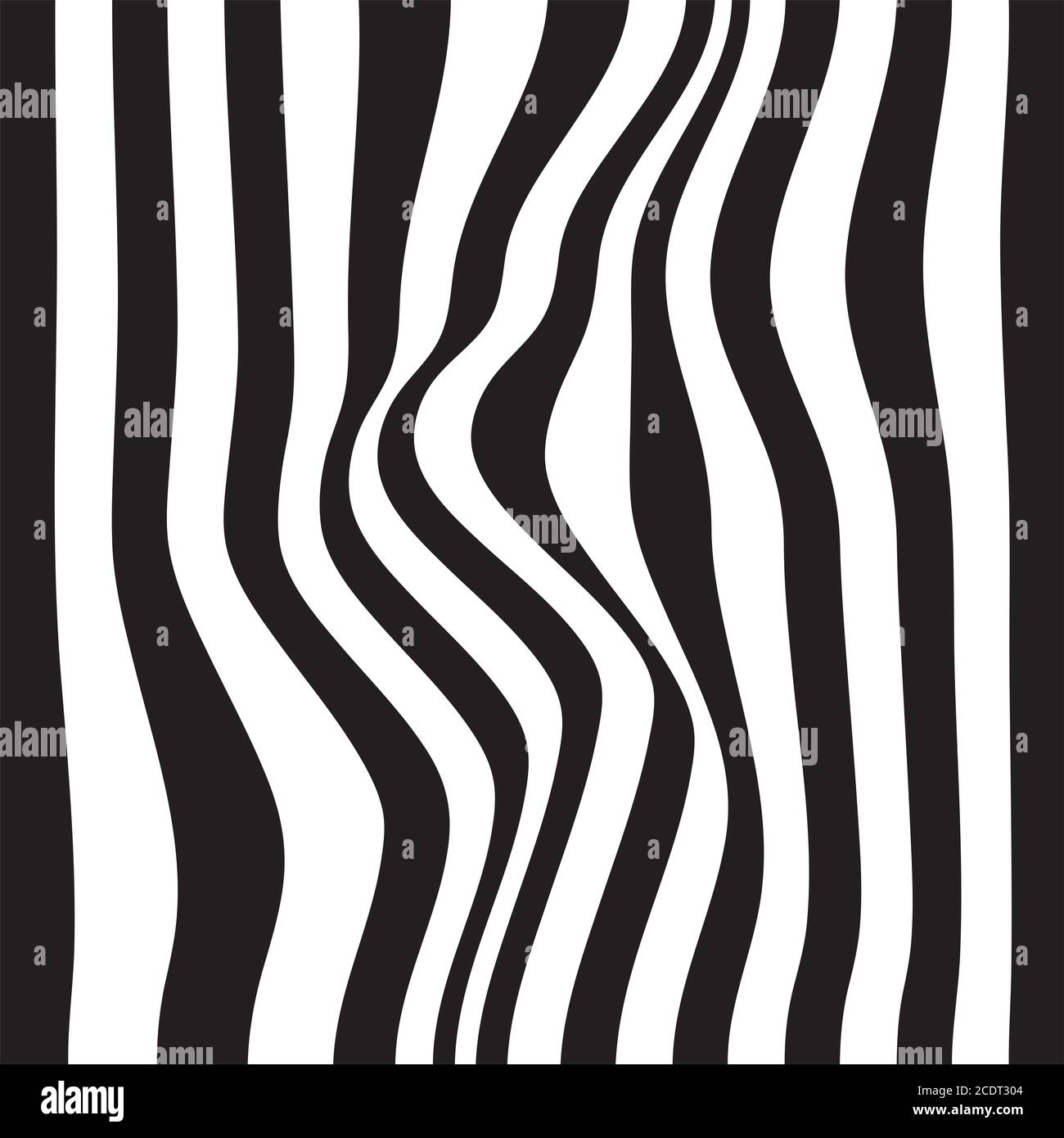 Striped seamless abstract background. black and white zebra print ...