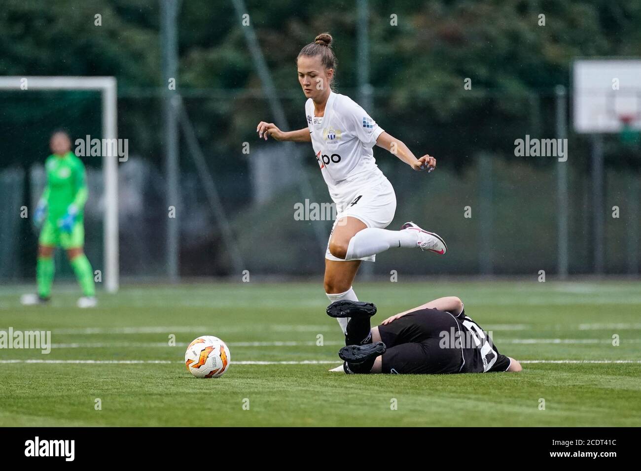 08/29/2020, Lugano, Stadio Cornaredo, AXA Super League femminile: FC Lugano  Femminile - FC Zurich Donne, allenatore Andrea Antonelli (Lugano) Credit:  SPP Sport Press Photo. /Alamy Live News Foto stock - Alamy