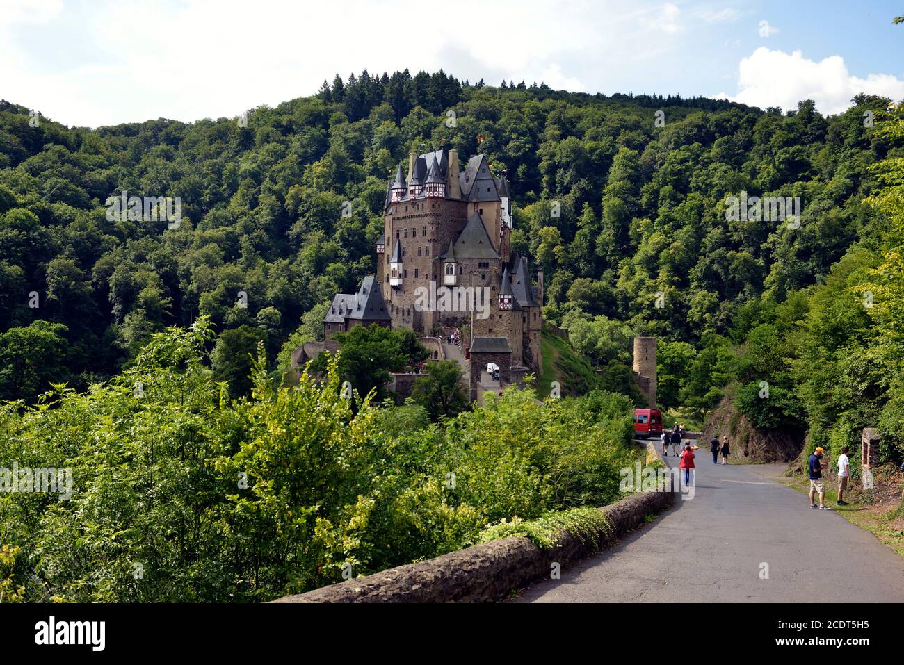 Eltz Castle (Burg Eltz). Germany Stock Photo - Alamy