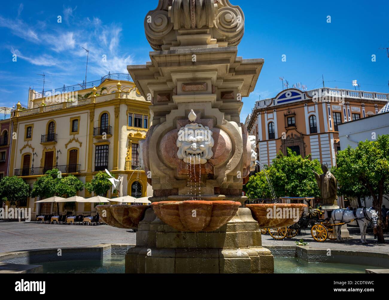 Water fountain seville spain hires stock photography and images Alamy