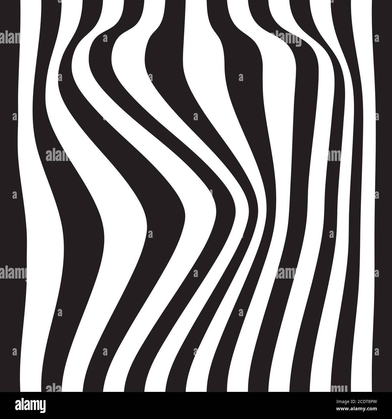 Striped seamless abstract background. black and white zebra print ...