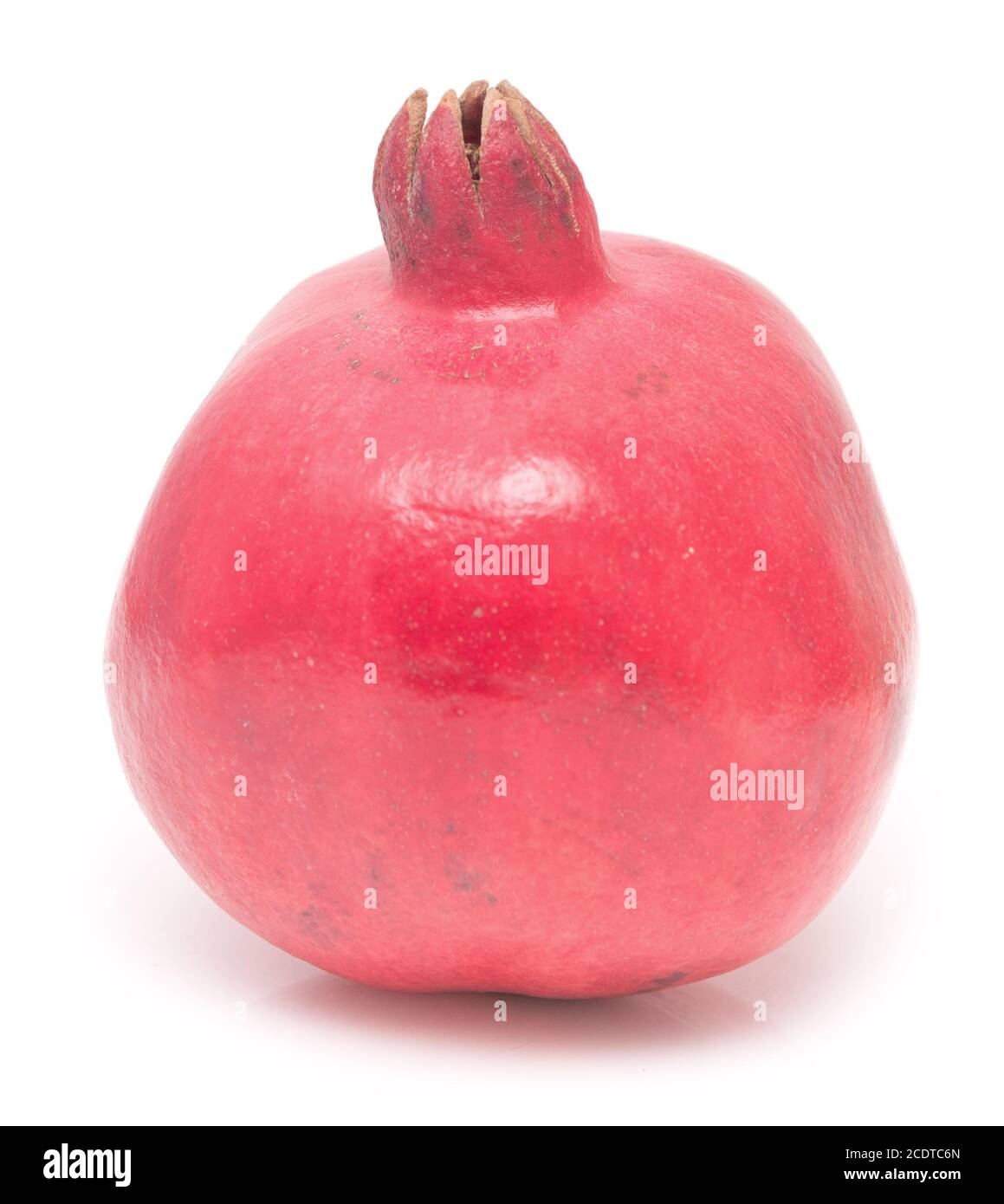 pomegranate on white Stock Photo