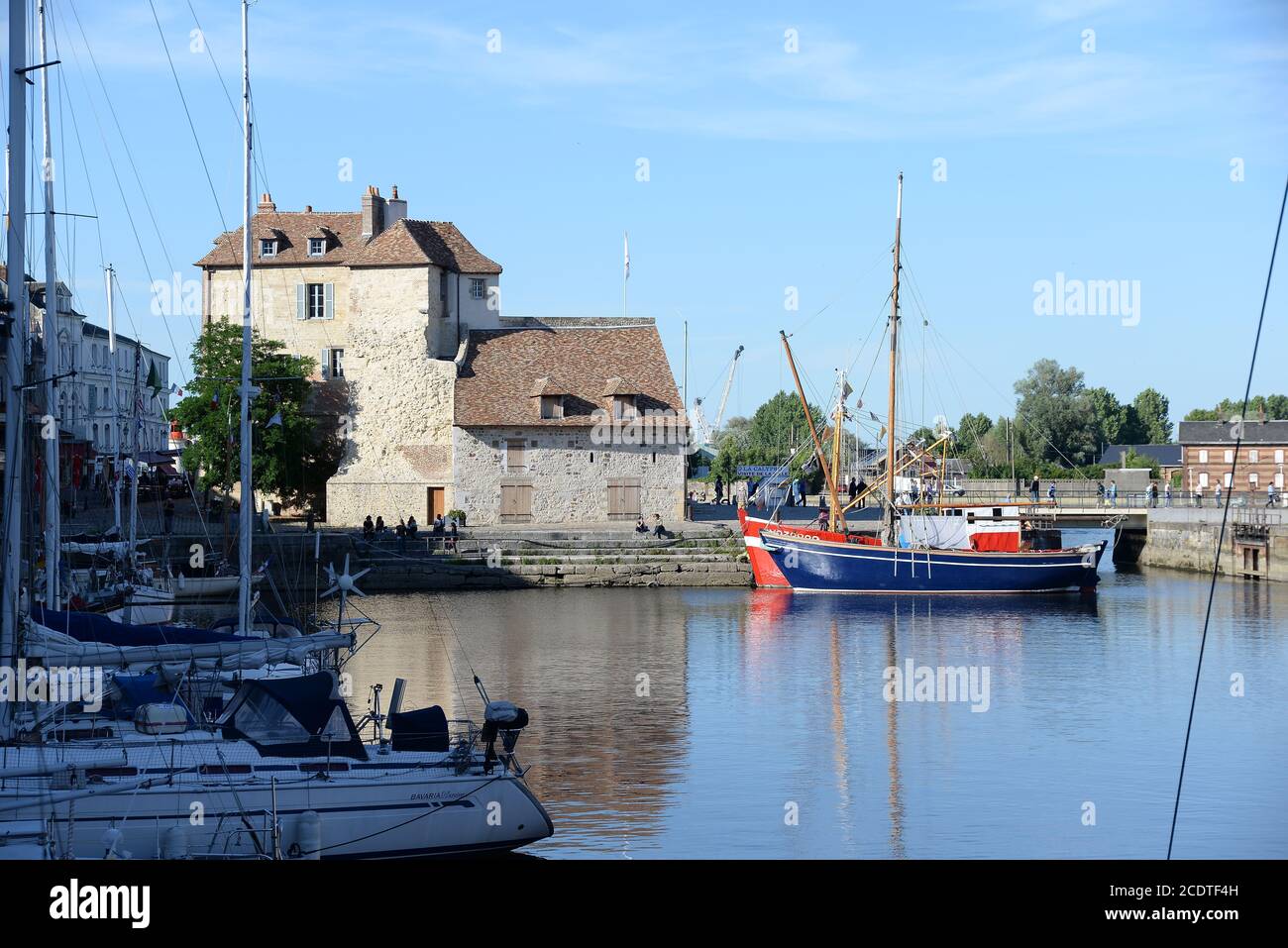 Port of Honfleur, Normandy Stock Photo Alamy