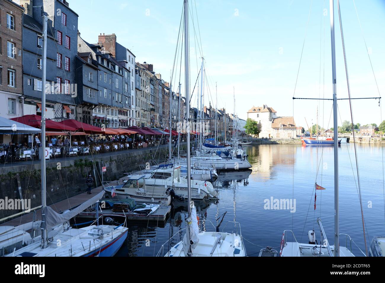 Port of Honfleur, Normandy Stock Photo Alamy