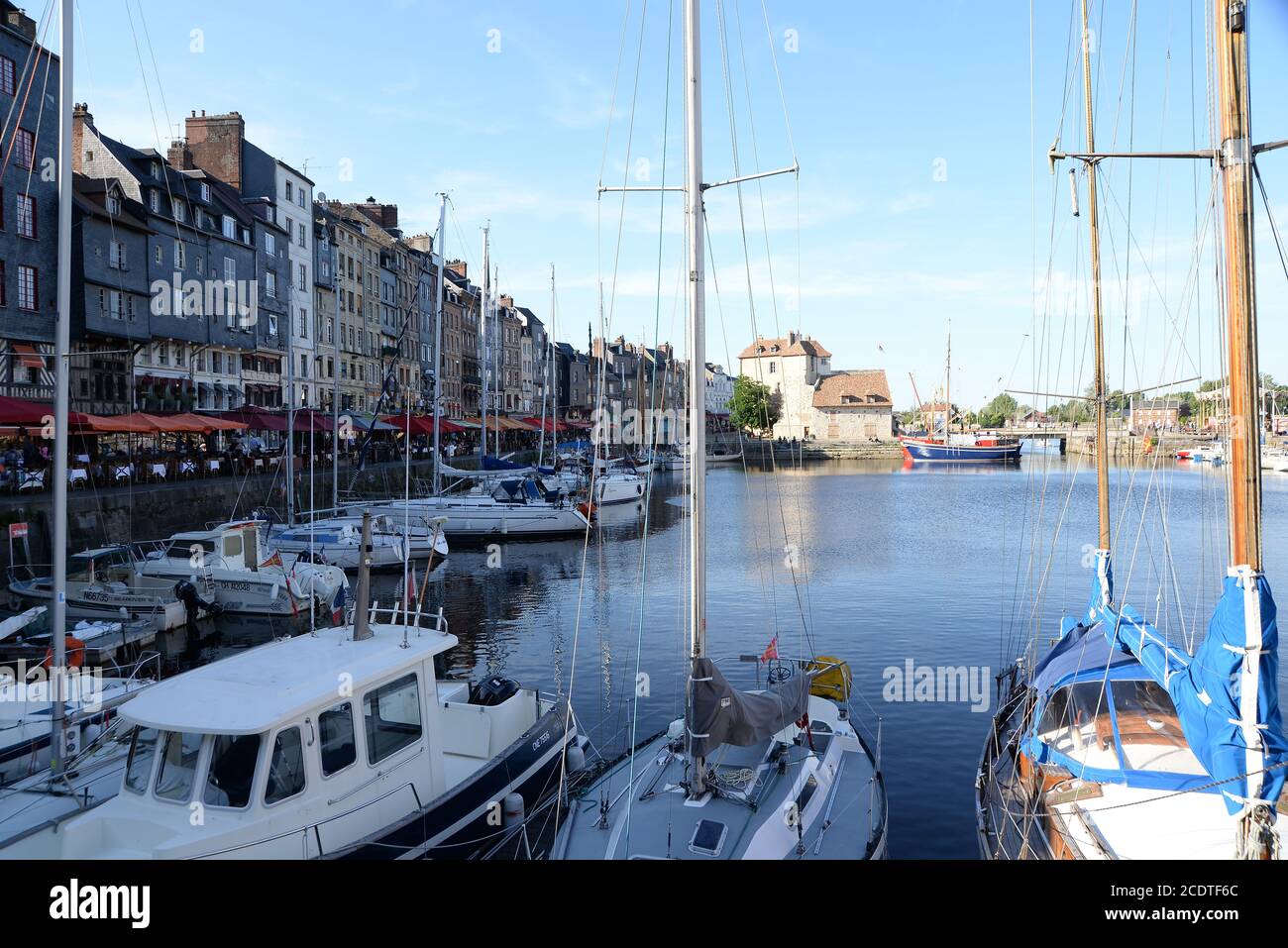 Port of Honfleur, Normandy Stock Photo Alamy