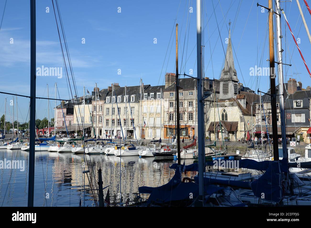 Port of Honfleur, Normandy Stock Photo Alamy