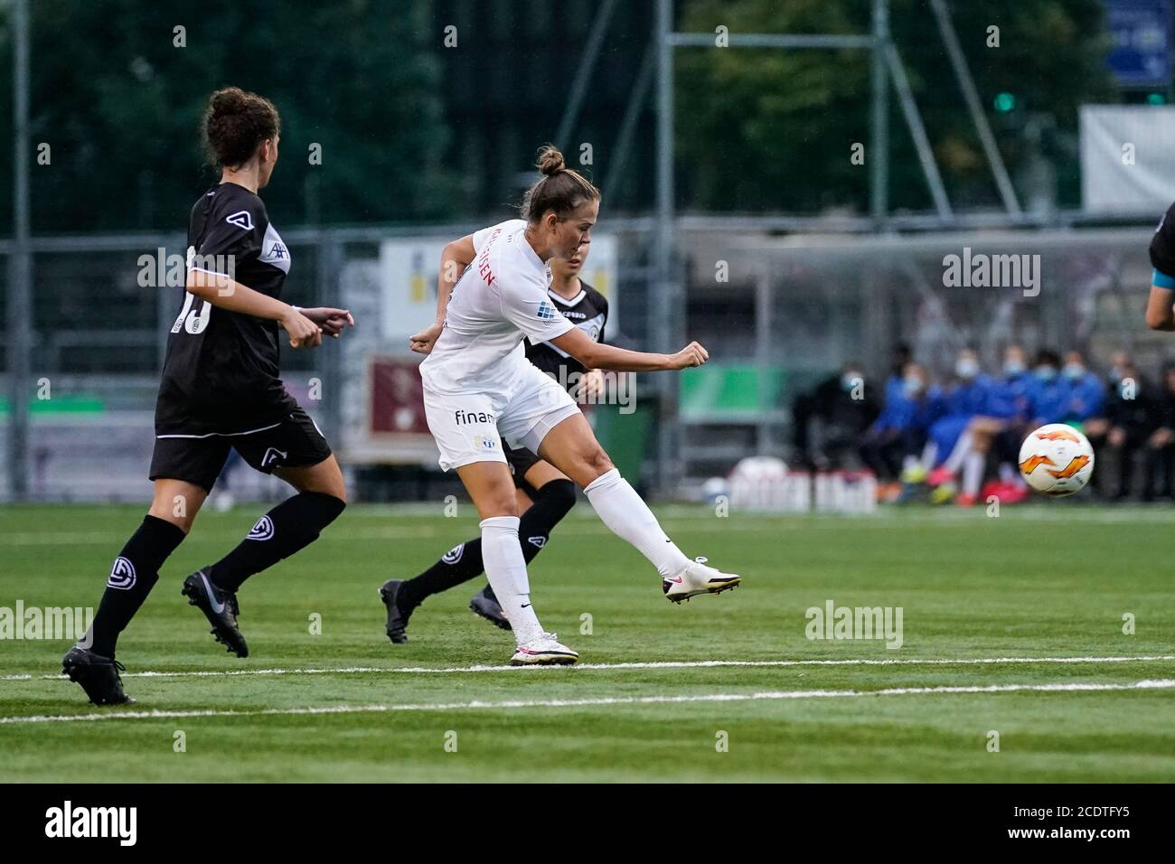 Lugano, Switzerland. 06th Mar, 2021. Riana Fischer (#14 FC Zuerich) during  the Axa Womens Super League match between FC Lugano and FC Zuerich at  Cornaredo Stadium in Lugano, Switzerland Credit: SPP Sport