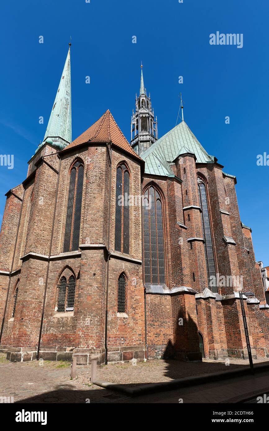 St. Jakobi, Lübeck, Germany Stock Photo