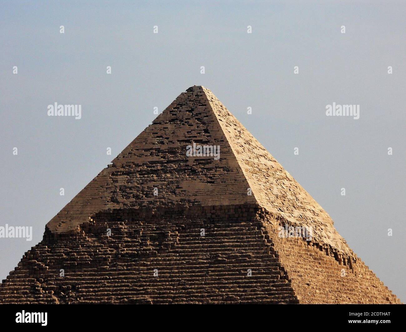 Big pyramids of Egypt Stock Photo