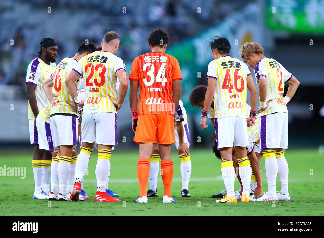Tokyo Japan 29th Aug F C Kyoto Sanga F C Team Group Sanga Football Soccer J2 League Match Between Tokyo Verdy 2 0 Kyoto Sanga F C At Ajinomoto Stadium In Tokyo Japan Credit Tokyo Japan 29th Aug F C Kyoto Sanga F C Team Group Sanga Football Soccer J2 League Match Between Tokyo Verdy 2 0 Kyoto Sanga F C At Ajinomoto Stadium In Tokyo Japan Credit