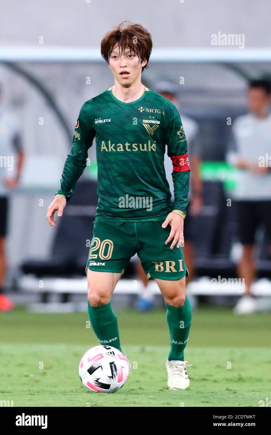 Tokyo Japan 29th Aug Shion Inoue Verdy Football Soccer J2 League Match Between Tokyo Verdy 2 0 Kyoto Sanga F C At Ajinomoto Stadium In Tokyo Japan Credit Naoki Nishimura Aflo Sport Alamy
