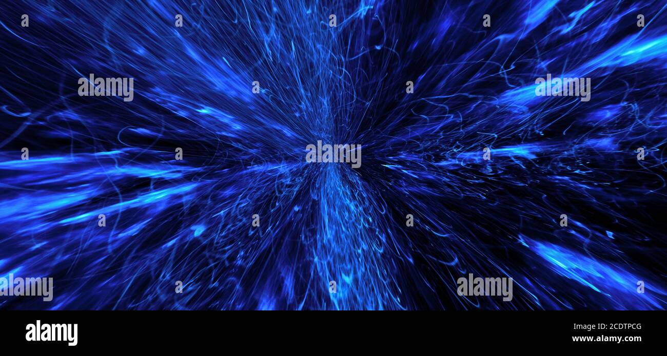blue abstract background Stock Photo